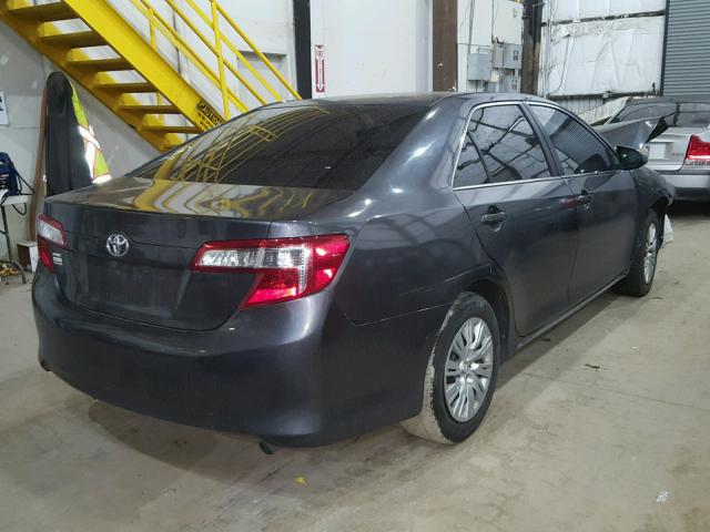 4T1BF1FK1CU073683 - 2012 TOYOTA CAMRY BASE GRAY photo 4