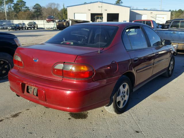 1G1ND52FX4M547714 - 2004 CHEVROLET CLASSIC RED photo 4