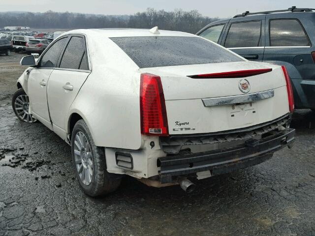 1G6DG5EYXB0112433 - 2011 CADILLAC CTS LUXURY WHITE photo 3