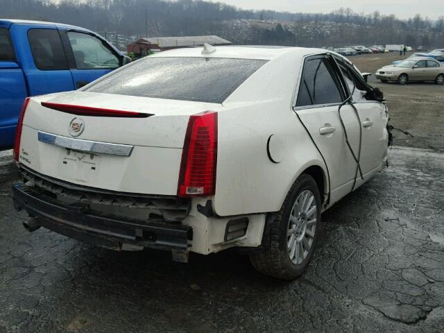 1G6DG5EYXB0112433 - 2011 CADILLAC CTS LUXURY WHITE photo 4