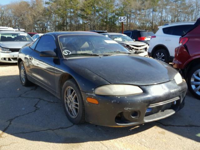 4A3AK34Y9WE008056 - 1998 MITSUBISHI ECLIPSE RS BLACK photo 1