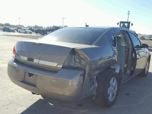 2G1WT58K979226311 - 2007 CHEVROLET IMPALA LT GOLD photo 4