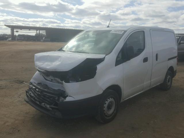 3N63M0YN9FK712281 - 2015 CHEVROLET CITY EXPRE WHITE photo 2