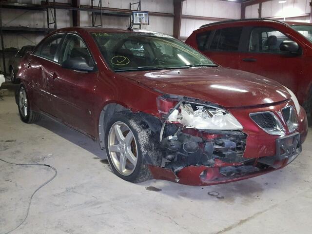 1G2ZG57N584241076 - 2008 PONTIAC G6 BASE RED photo 1