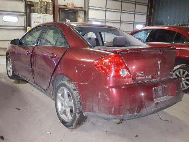 1G2ZG57N584241076 - 2008 PONTIAC G6 BASE RED photo 3