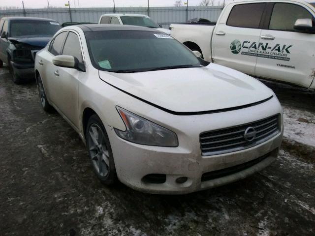 1N4AA5APXAC870290 - 2010 NISSAN MAXIMA S WHITE photo 1