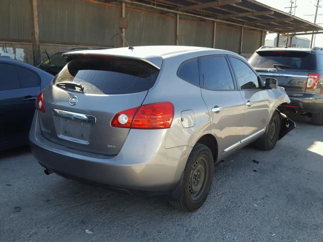 JN8AS5MV5BW260335 - 2011 NISSAN ROGUE S GRAY photo 4