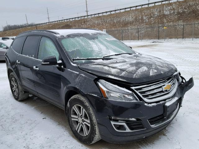 1GNKRHKD0GJ280169 - 2016 CHEVROLET TRAVERSE L BLACK photo 1