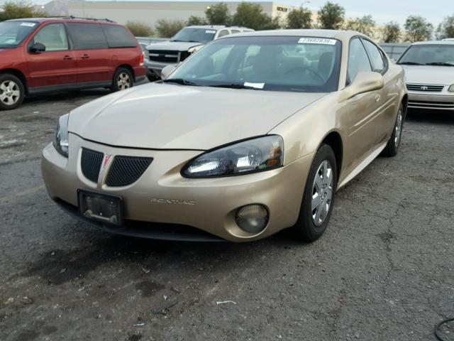 2G2WP522441335357 - 2004 PONTIAC GRAND PRIX ოქროსფერი ფოტო 2