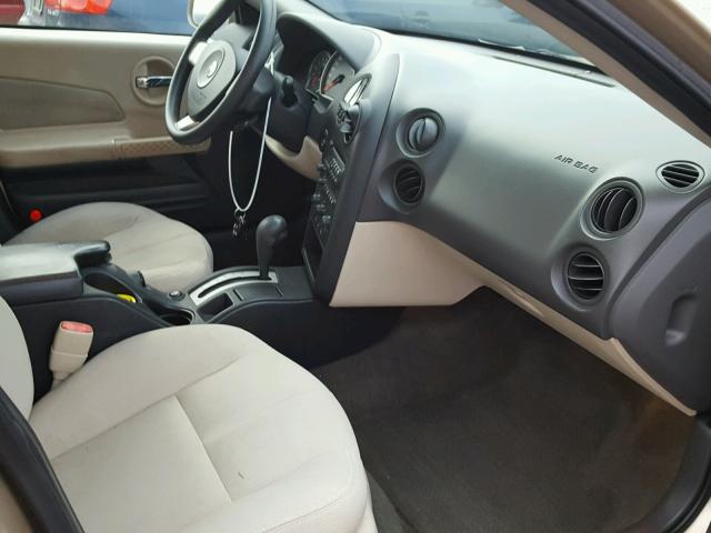 2G2WP522441335357 - 2004 PONTIAC GRAND PRIX ოქროსფერი ფოტო 5