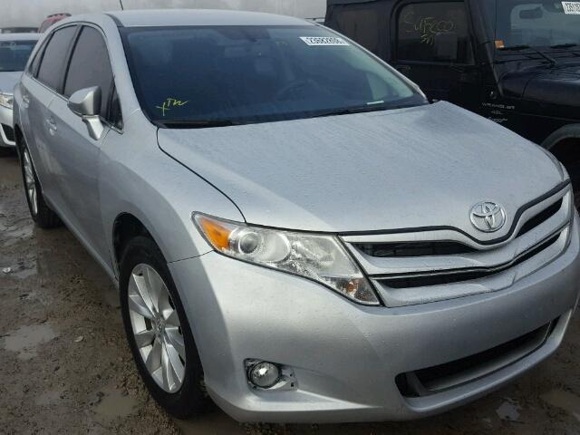 4T3ZA3BB6EU085563 - 2014 TOYOTA VENZA LE SILVER photo 1