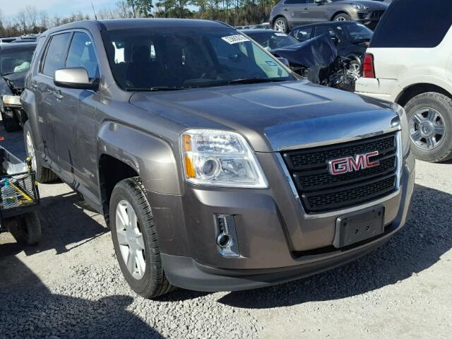 2GKALMEK6C6349600 - 2012 GMC TERRAIN SL GRAY photo 1