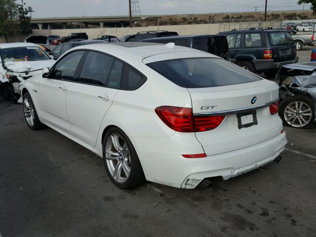 WBASN2C57DC203420 - 2013 BMW 535 IGT WHITE photo 3