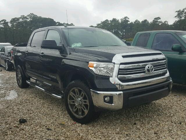 5TFEM5F10GX105615 - 2016 TOYOTA TUNDRA CRE BLACK photo 1