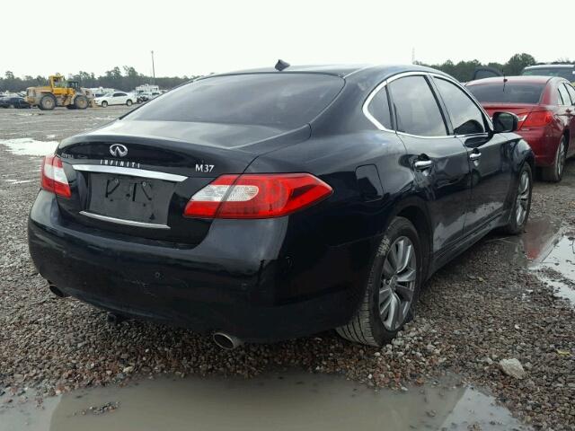 JN1BY1AP3DM511903 - 2013 INFINITI M37 BLACK photo 4