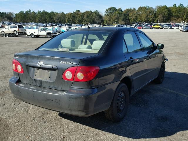 2T1BR32E96C631756 - 2006 TOYOTA COROLLA CE BLACK photo 4