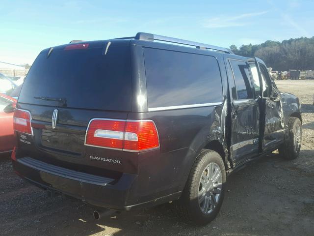 5LMFL27578LJ16281 - 2008 LINCOLN NAVIGATOR შავი ფოტო 4