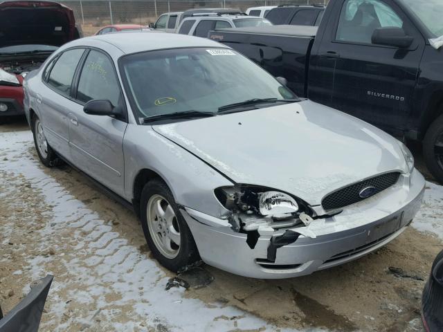 1FAHP53U46A216842 - 2006 FORD TAURUS SE SILVER photo 1