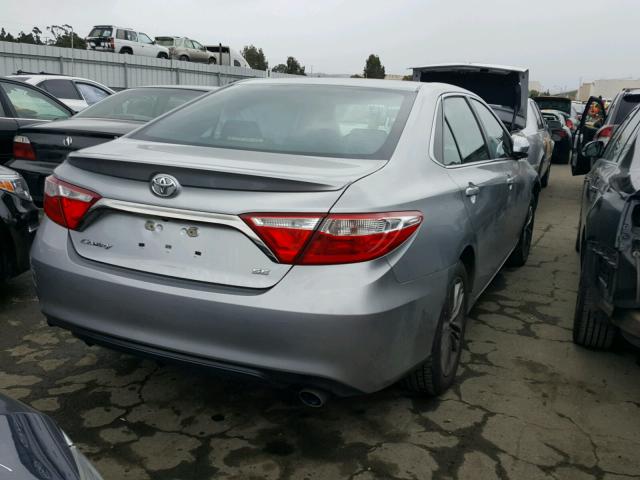 4T1BF1FK6GU139702 - 2016 TOYOTA CAMRY LE RED photo 4