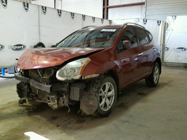 JN8AS5MT9AW029385 - 2010 NISSAN ROGUE S RED photo 2