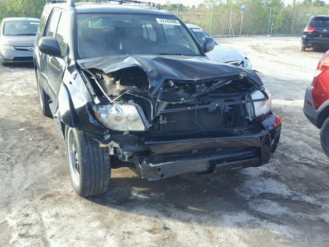 JTEZU14R260073868 - 2006 TOYOTA 4RUNNER SR BLACK photo 9