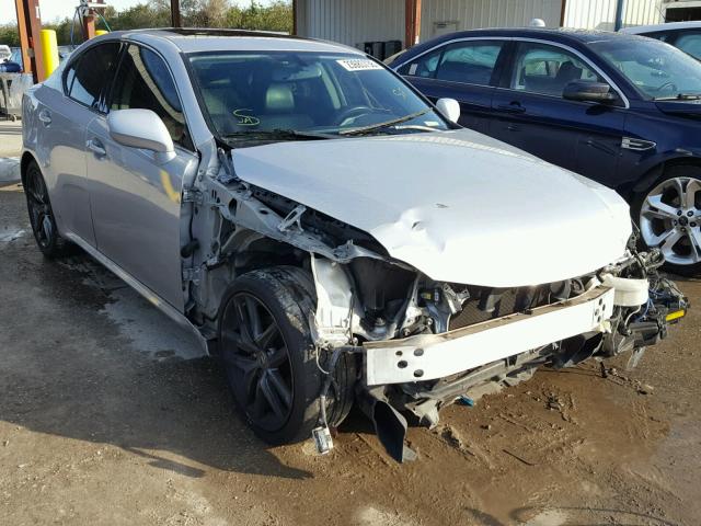 JTHBK262875044413 - 2007 LEXUS IS 250 SILVER photo 1