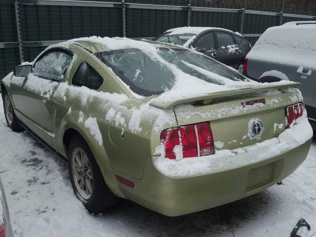 1ZVFT80N965127057 - 2006 FORD MUSTANG GREEN photo 3