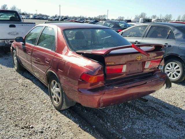 4T1BF22K1YU093709 - 2000 TOYOTA CAMRY LE BURGUNDY photo 3