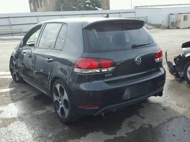 WVWHD7AJXBW159499 - 2011 VOLKSWAGEN GTI BLACK photo 3