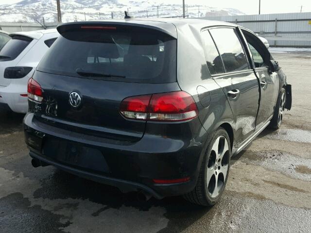 WVWHD7AJXBW159499 - 2011 VOLKSWAGEN GTI BLACK photo 4