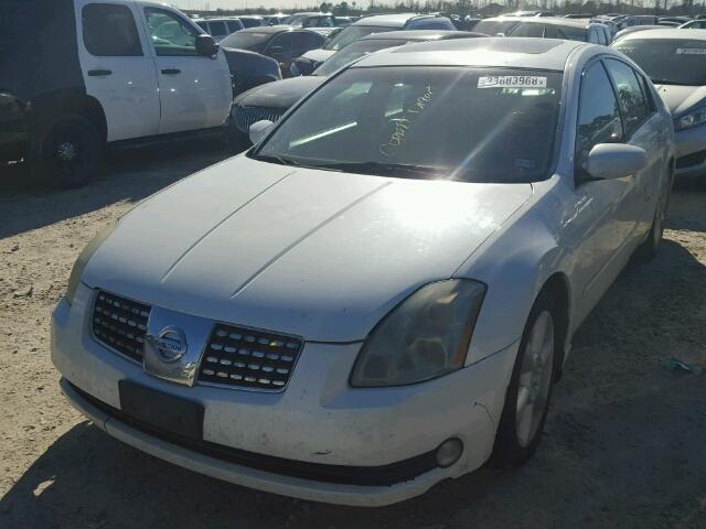 1N4BA41E65C839735 - 2005 NISSAN MAXIMA SE WHITE photo 2