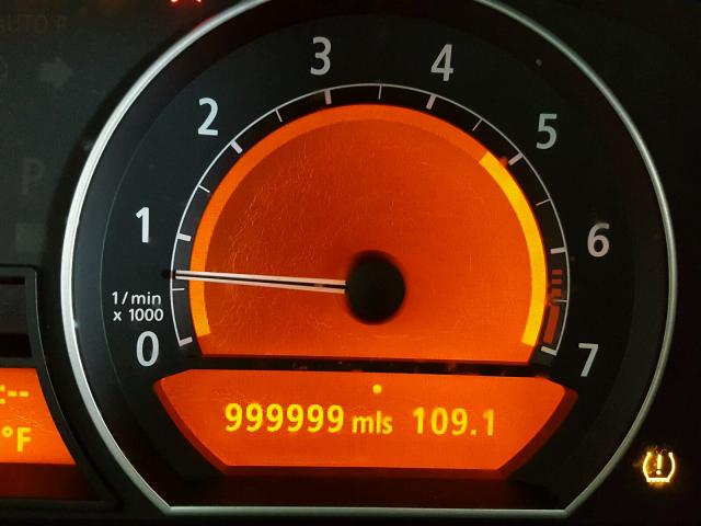 WBAHN835X7DT70348 - 2007 BMW 750 BLACK photo 8