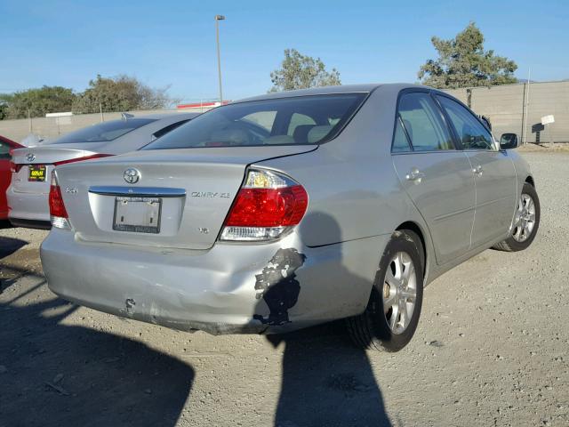 4T1BF30K56U112672 - 2006 TOYOTA CAMRY LE SILVER photo 4