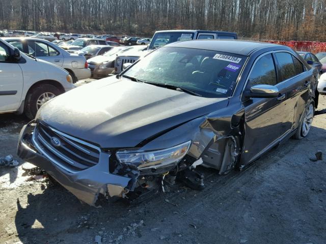 1FAHP2F81HG113813 - 2017 FORD TAURUS LIM GRAY photo 2