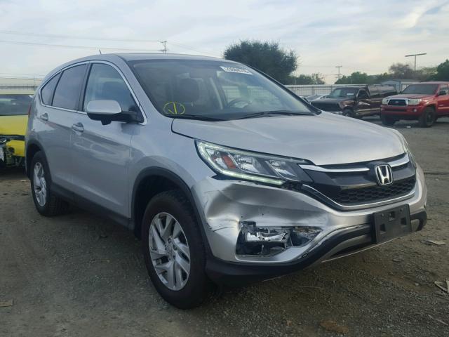 3CZRM3H58FG700022 - 2015 HONDA CR-V EX SILVER photo 1