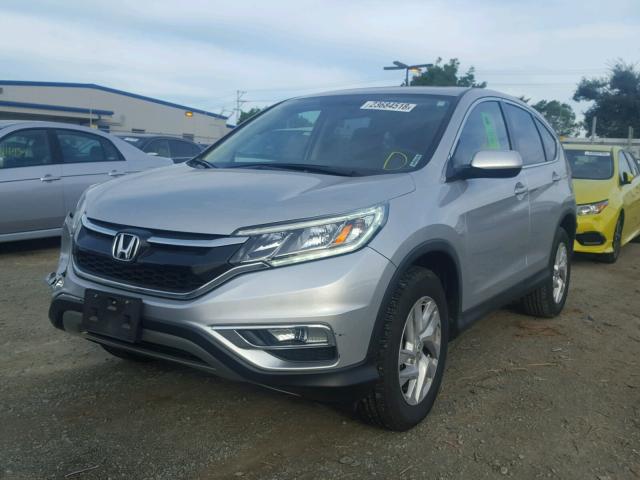 3CZRM3H58FG700022 - 2015 HONDA CR-V EX SILVER photo 2