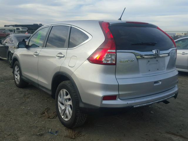 3CZRM3H58FG700022 - 2015 HONDA CR-V EX SILVER photo 3