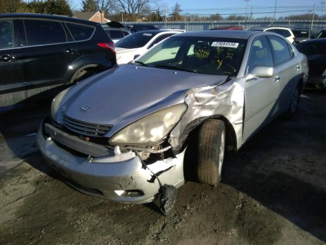 JTHBF30G730093429 - 2003 LEXUS ES 300 SILVER photo 2