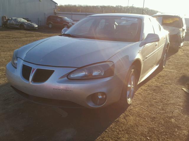 2G2WP552681102677 - 2008 PONTIAC GRAND PRIX SILVER photo 2