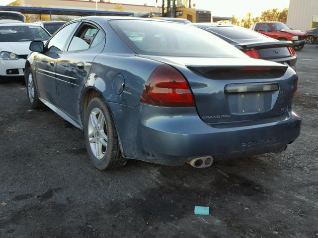 2G2WR554161231662 - 2006 PONTIAC GRAND PRIX TEAL photo 3