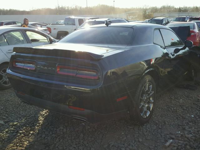 2C3CDZGG5HH556227 - 2017 DODGE CHALLENGER BLACK photo 4