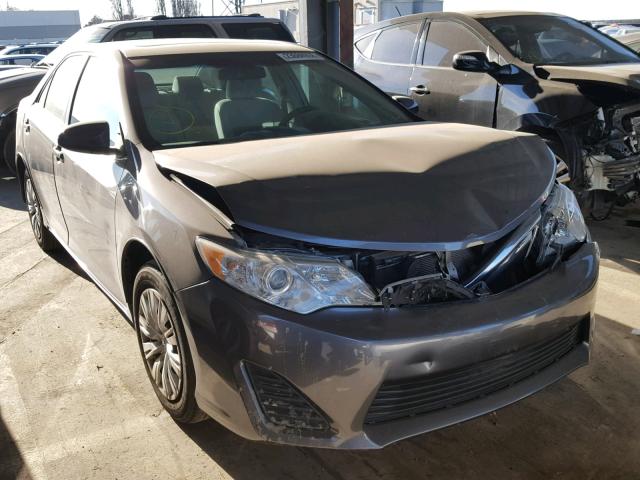 4T4BF1FK5ER336900 - 2014 TOYOTA CAMRY L GRAY photo 1