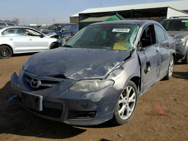 JM1BK323571689095 - 2007 MAZDA 3 S BLUE photo 2