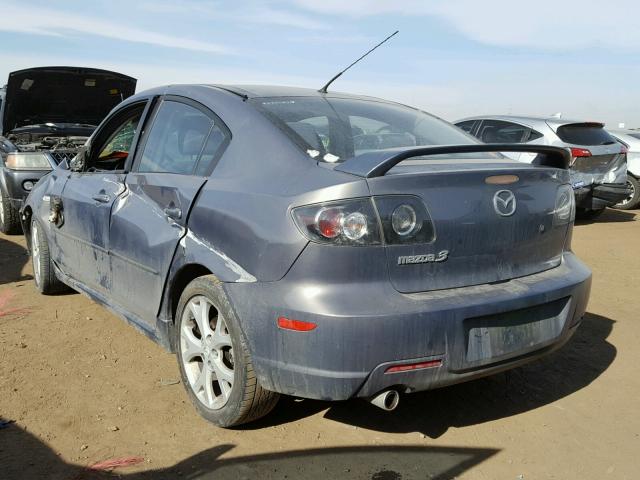 JM1BK323571689095 - 2007 MAZDA 3 S BLUE photo 3