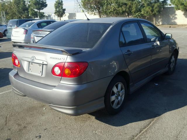 1NXBR32E74Z287470 - 2004 TOYOTA COROLLA CE GRAY photo 4