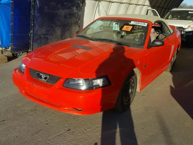 1FAFP45XXYF103167 - 2000 FORD MUSTANG GT RED photo 2