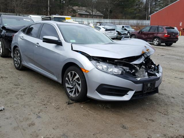 19XFC2F78HE201679 - 2017 HONDA CIVIC EX SILVER photo 1