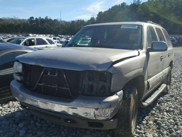 1GKEC13T61J139624 - 2001 GMC YUKON TAN photo 2