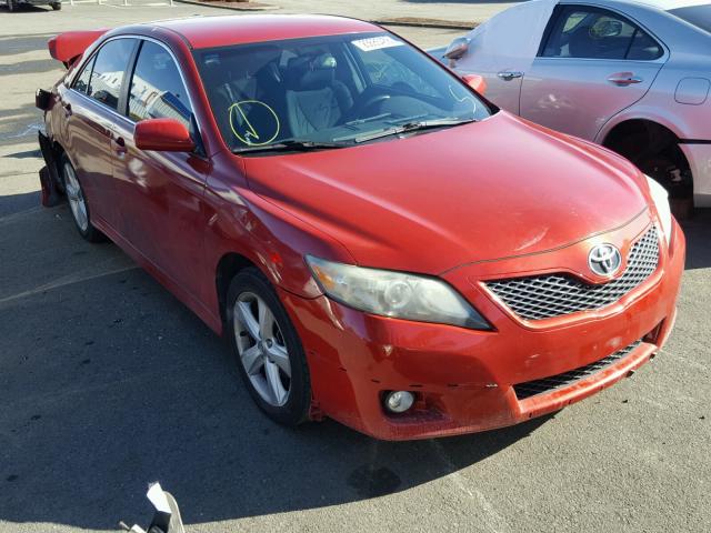 4T1BF3EKXAU064958 - 2010 TOYOTA CAMRY BASE RED photo 1