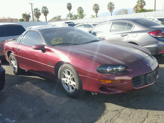 2G1FP22G022149790 - 2002 CHEVROLET CAMARO Z28 BURGUNDY photo 1